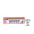 Ampoule Led spot GU10 4.5W 350 lumens blanc chaud X5 OSRAM