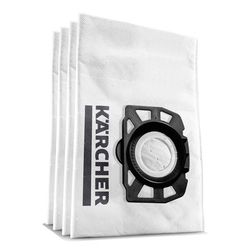 BAKTH Lot de 10 Sac Aspirateur Compatibles avec Karcher WD3, Sacs Filtre  Papier