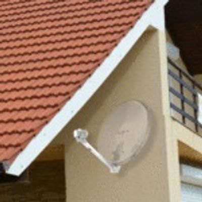 Parabole transparente diamètre 60 cm Easy avec tête satellite "LNB" SEDEA