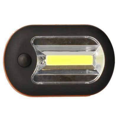 Lampe torche à piles 120 lumens lumière du jour 7500k noir/orange - ARLUX