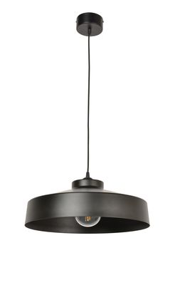 Suspension métal noir E27 60W Ø41 cm ARCHI - COREP