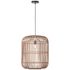 Suspension intérieure WOODROW XL bambou E27 60 W - BRILLIANT