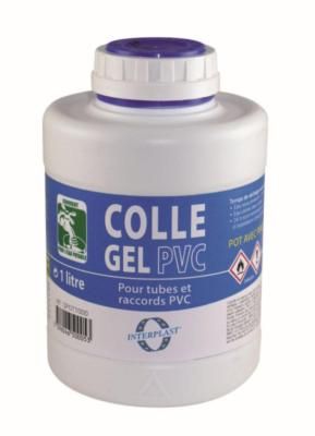 Colle gel PVC Interfix pot de 1 litre INTERPLAST