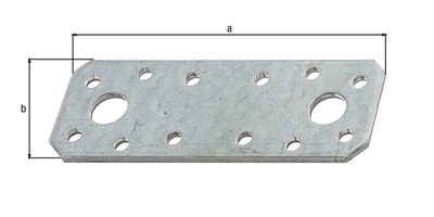 Platines d'assemblage 100 x 35 mm par 25 ALBERTS