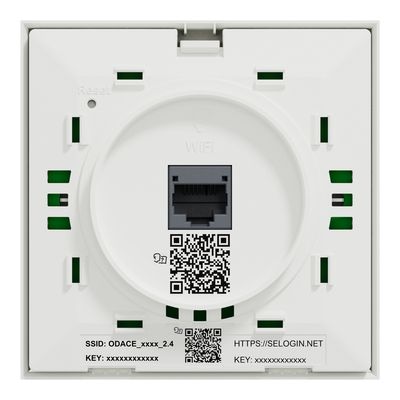 Prise RJ45 grade 2 catégorie 6 blanc- Odace SCHNEIDER ELECTRIC