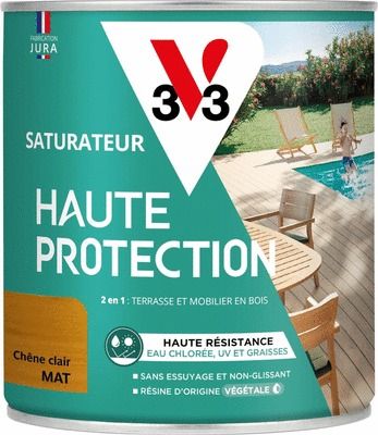 Saturateur Haute Protection chêne clair 0,75 L V33