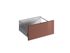 Façade tiroir pour meuble de cuisine Glossy terracotta brillant 27,6 x 60 cm OFITRES