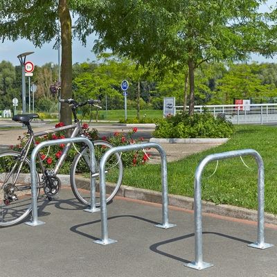 Arceau support vélo pour 2 vélos sur platine MOTTEZ