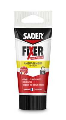 Colle Fixer sans percer aménagement intérieur 70 g SADER