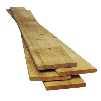 Lame de terrasse lisse rabotée classe 4 21 x 120 mm - longueur 2.50mm HENRY TIMBER