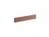 Bandeau bas four pour meuble de cuisine Glossy terracotta brillant 10 x 60 cm OFITRES