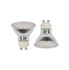 Lot de 2 ampoules spot LED GU10 5W = 350 lumens blanc chaud - COREP