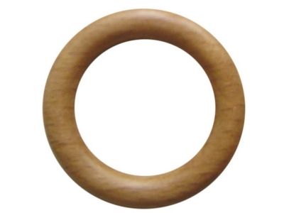 Anneaux bois diam 56 mm Finition hêtre par 10 - MOBOIS