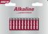 Piles Red Alkaline LR03/AAA par 10