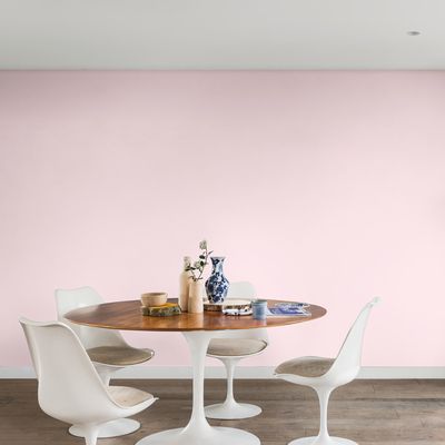 Peinture Crème de Couleur Bouton de Rose satin 2,5 l + 20 % - DULUX VALENTINE