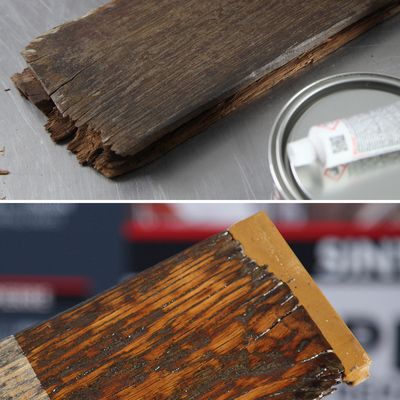 Mastic reconstituant bois chêne moyen 190 gr SINTOBOIS