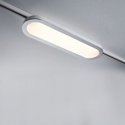 Panneau LED sur rail blanc 7W LOOP URAIL PAULMANN