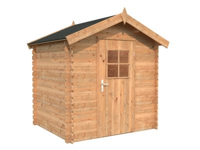 Abri de jardin bois Marron Pablo 2,9m2 WHITE_WOOD Livraison incluse domicile