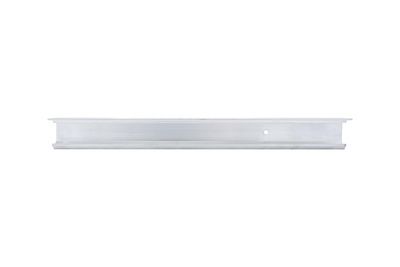 Rail de placard Ella 1 aluminium anodisé à une seule voie pour un vantail L.194 cm CIME