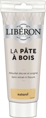 Pâte à bois naturel tube 250 gr LIBERON