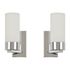 Appliques pour salle de bains TWIN aluminium E 14 40 W IP 44 - COREP