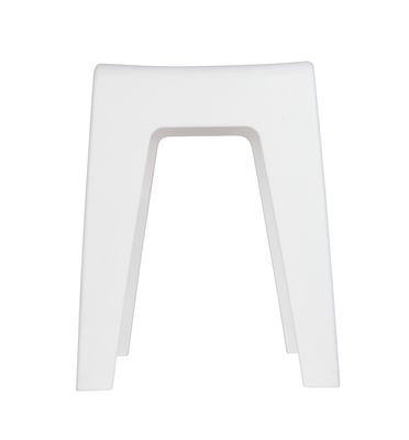 Tabouret de salle de bains blanc Kumba WENKO