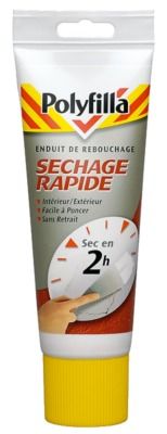 Enduit de rebouchage séchage rapide tube de 330 g POLYFILLA