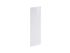 Porte pour colonne de cuisine Glossy blanc polaire brillant 130 x 40 cm OFITRES