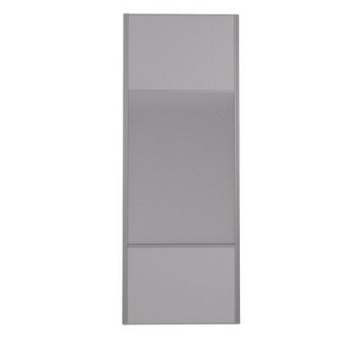 Porte de placard Miroir et Gris Profil gris H 248,5 x L 62,2 cm YNGENIO