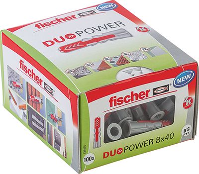 Chevilles duopower 8 x 40 mm par 100 FISCHER