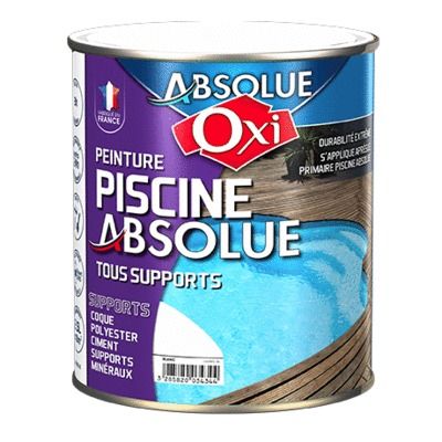 Peinture spéciale piscine et bassin Absolue velours bleu 2.5 l - OXI