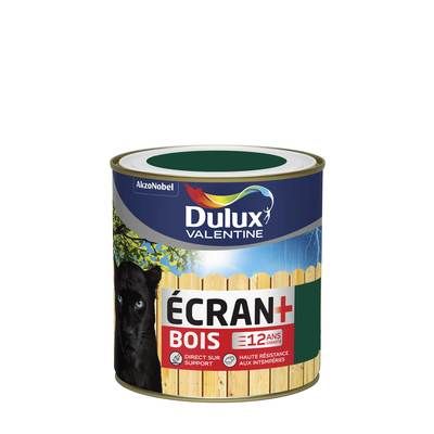 Peinture bois écran+ vert basque RAL 6005 satin 500 ml - DULUX VALENTINE