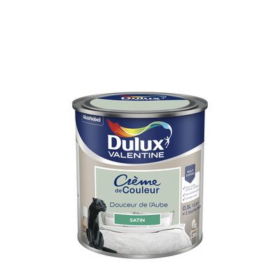 Peinture Crème de Couleur Douceur de l'Aube satin 500 ml - DULUX VALENTINE