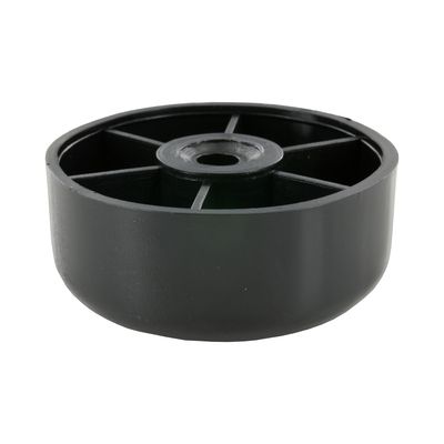 Pied de meuble rond noir diamètre 60 x 25 mm