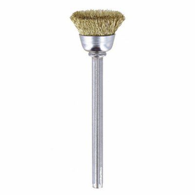 Brosses laiton boisseau diamètre 13 mm par 2 DREMEL