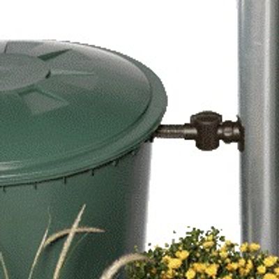 Cuve à eau cylindrique verte 310 L - GARANTIA