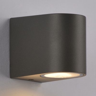 Applique extérieure WILLIAM aluminium anthracite IP 44 GU 10 35 W - COREP