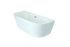 Baignoire semi-îlot blanche 170 x 75 cm Bacara BALNEO