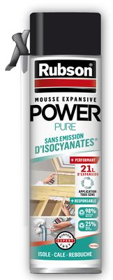 Mousse expansive POWER PURE 500 ml RUBSON