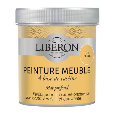 Peinture meuble bois à la caséine mat épi de blé 0,5 L LIBERON