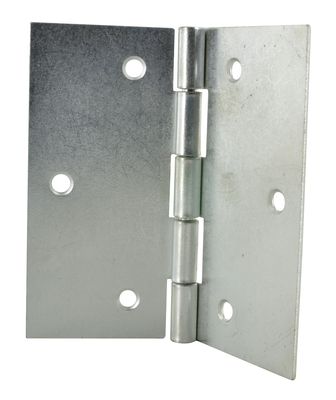 Charnière carrée acier zingué 80 x 80 mm CIME