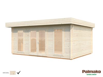 Abri de jardin bois Marron Timo 19,9m2 WHITE_WOOD