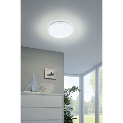 Plafonnier rond Frania diamètre 28 cm 1350 lumens EGLO