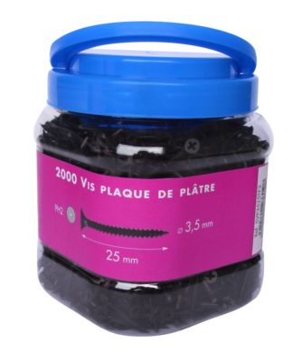 Vis plaque de platre 3,5 x 25 mm par 2000 DESA