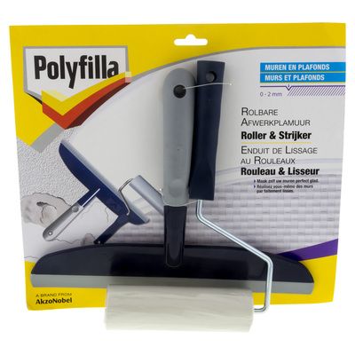 Rouleau et Lisseur pour enduit POLYFILLA