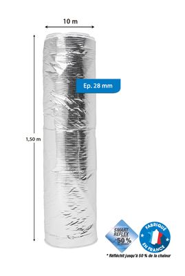 Isolant mince Thermo réflecteur EXPERT CONFORT 28  10 x 1.5 m SOPREMA®