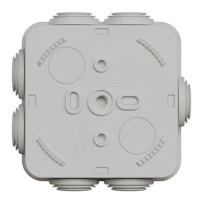 Boite de dérivation électrique étanche IP55 saillie 80x80x45mm - Mureva SCHNEIDER ELECTRIC