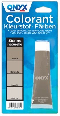 Colorant universel pour peinture sienne naturelle 60 ml ONYX