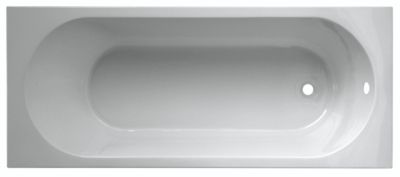 Baignoire Easy bath acrylique blanche L 1600 x P 700 mm BALNEO