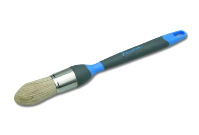 Pinceau à réchampir manche bi-matière n °3/0 pour peinture acrylique diamètre 15 mm NESPOLI